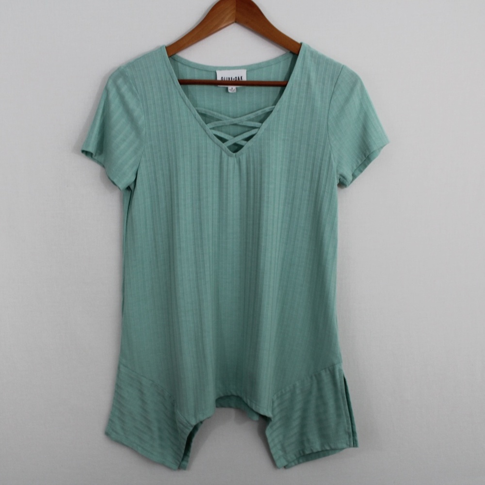 Olive & Oak Mint Green Top